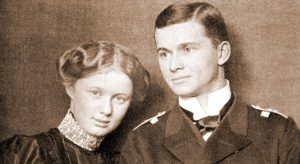 Ellen und Hans Paasche als Verlobte, 1907/1908.Foto: Archiv P. Werner Lange